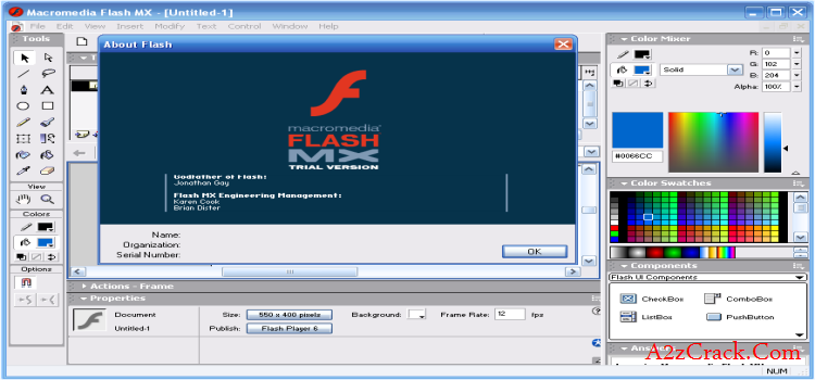 adobe flash mx 2004 download